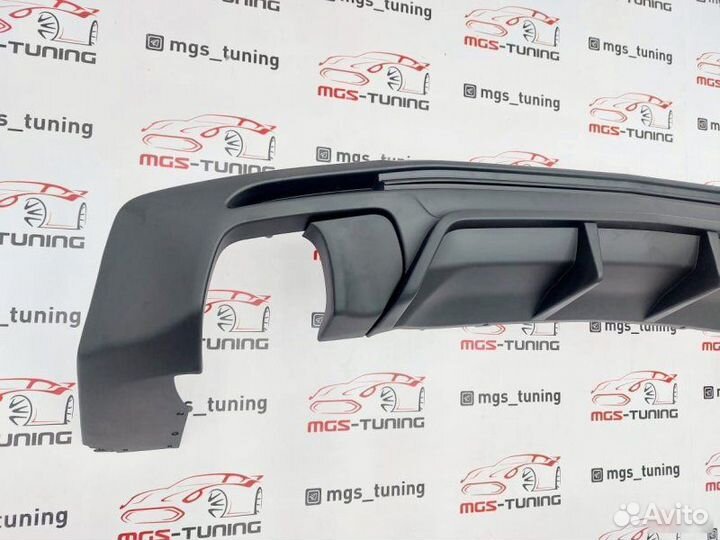 Диффузор 1х1 стиль ZL1 на Chevrolet Camaro 16-18г