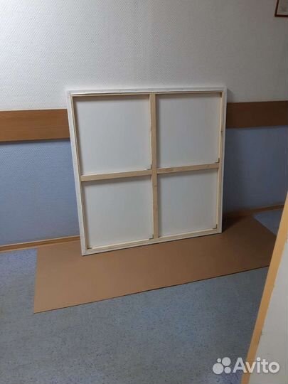 Холст на подрамнике грунтованный