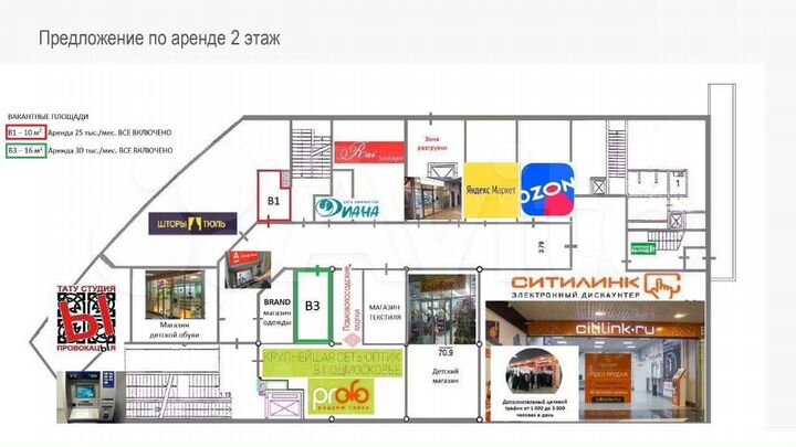 Торговая площадь, 15 м²