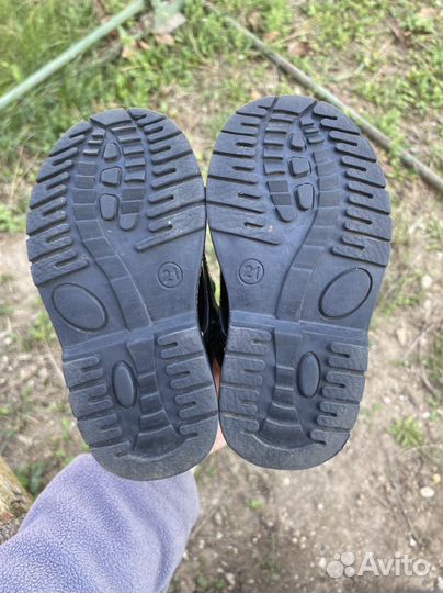 Ботинки для девочки 21 размер