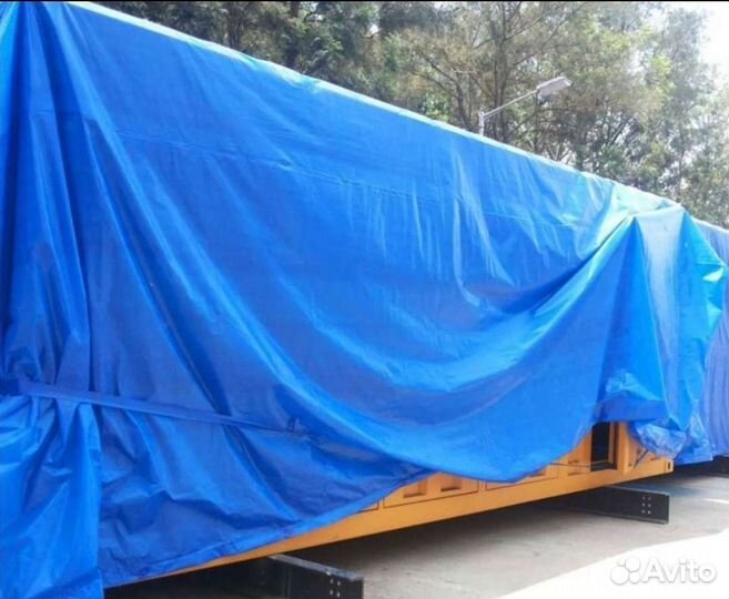 Временная кровля новый тент с кольцам 15х10 10х20