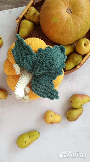 Интерьерная игрушка тыква