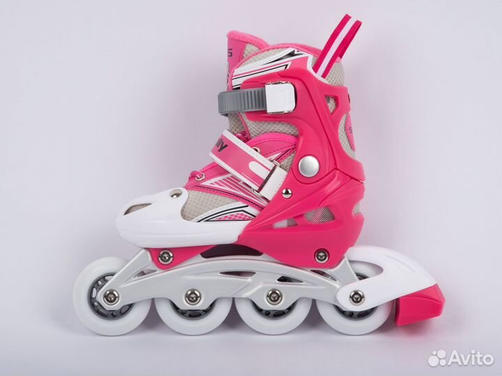 Ролики sitis Polly Pink-White Ros49