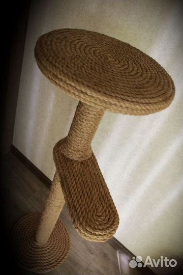 Когтеточка столбик для кошки своими руками