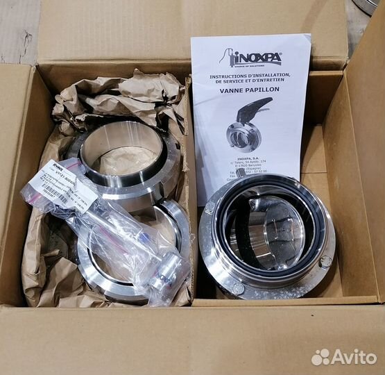 Затвор дисковый dn100 inoxpa