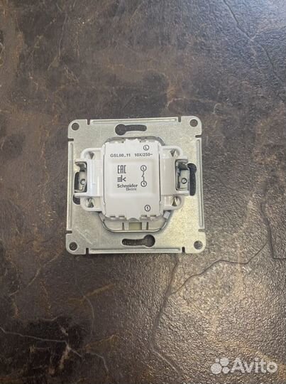 Выключатель встраиваемый