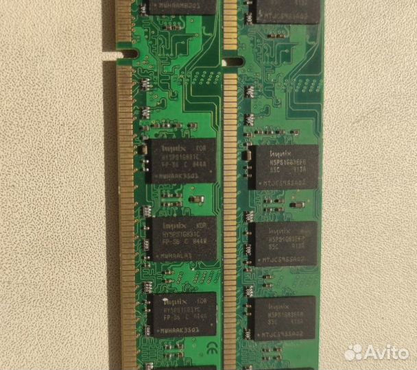 Оперативная память ddr2 PC2 800 мгц (2gb + 2gb)