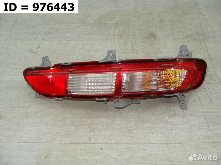 Фонарь заднего бампера правый Kia Sportage