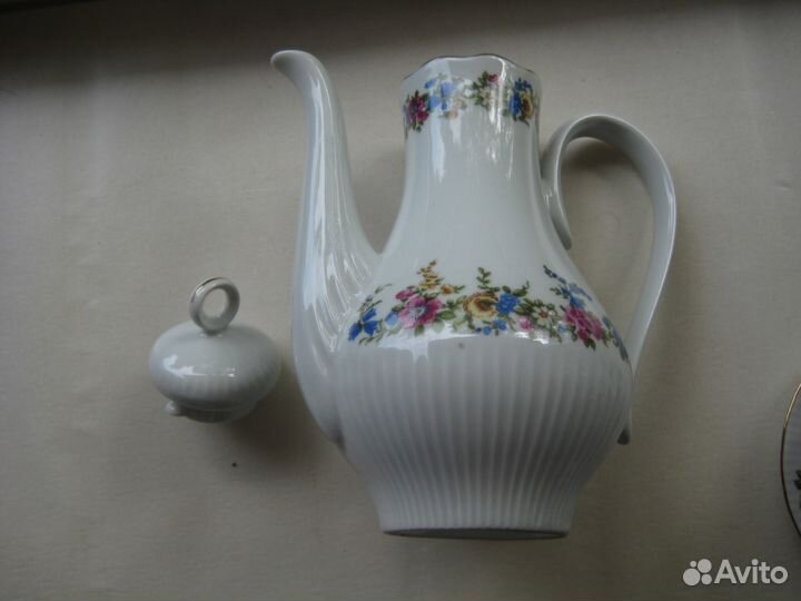 Кофейный сервиз гдр Jlmenau