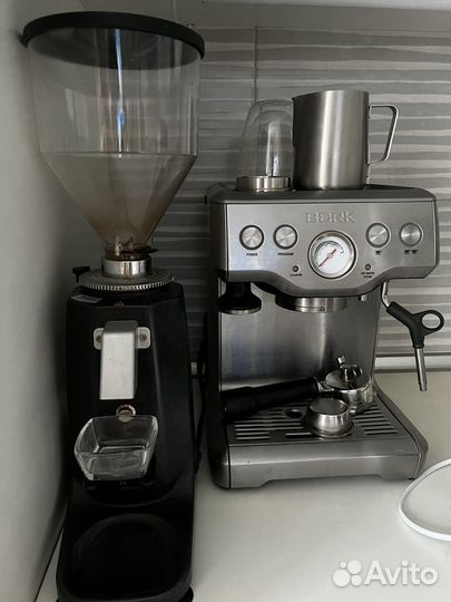 Кофемолка и кофемашина