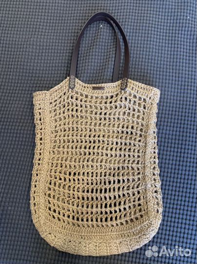 Сумка вязаная из джута