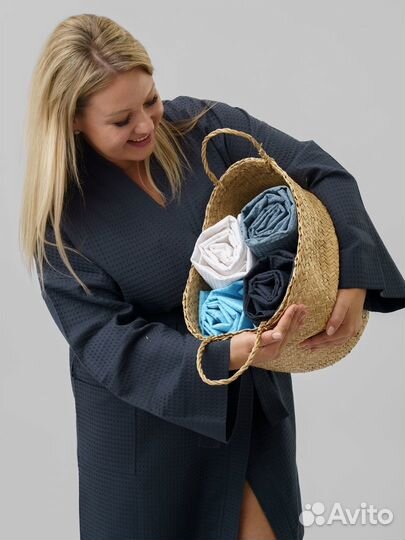 Халат банный вафельный Артикул 1308 - 1305