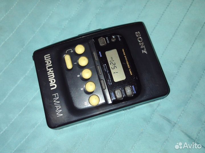 Кассетный плеер sony walkman wm-fx20