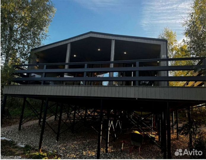 Теплый каркасный дом на дачу, зимний 110 м кв Артикул бф-5179