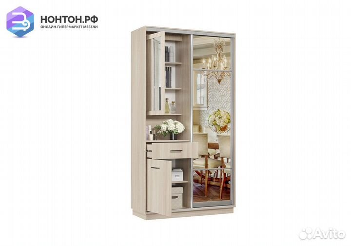 Прихожая-купе Агена ясень шимо светлый