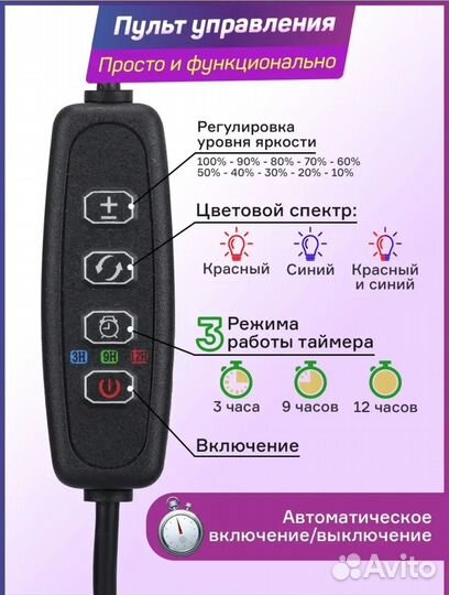 Фитолампа для растений