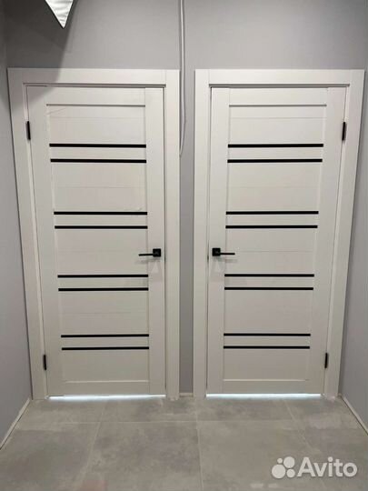 Межкомнатные двери в плёнке экошпон влагостойкие