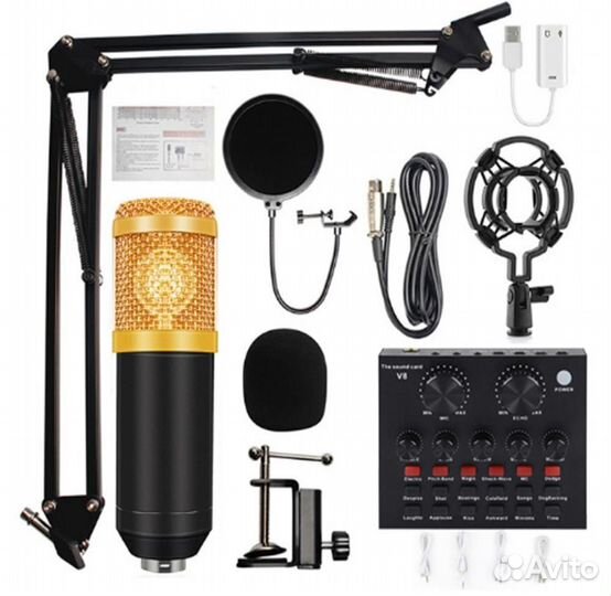 Микрофон для стриминга Bm-800