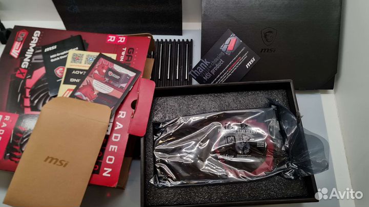 Видеокарта MSI gamingX RX 580 8gb