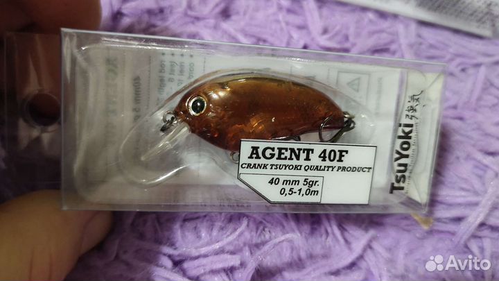 Воблер TsuYoki agent 40F