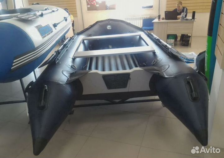 Лодка пвх Stormline Heavy Duty Air Light 340 синяя