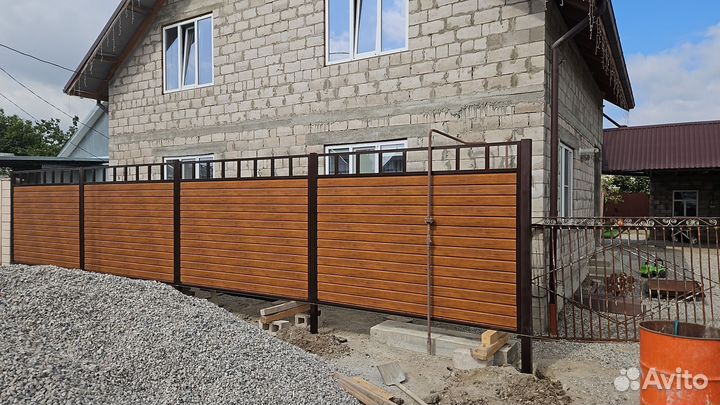Заборы, козырьки