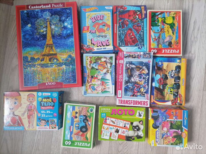 Пазлы, лото