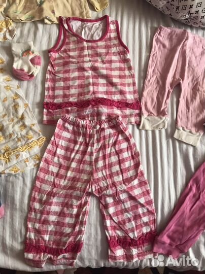 Детские вещи пакетом для девочек 68 74
