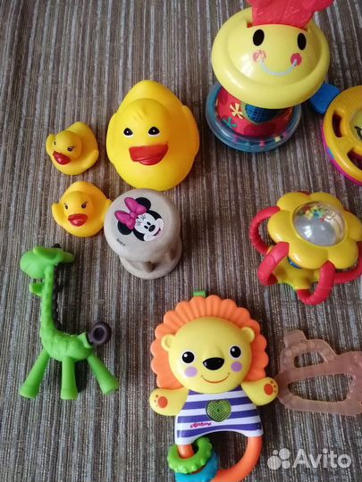 Погремушки, грызунки пакетом