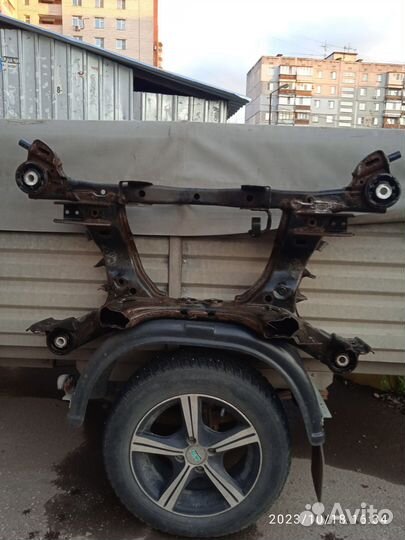 Задний подрамник subaru sh5 2008 г.в