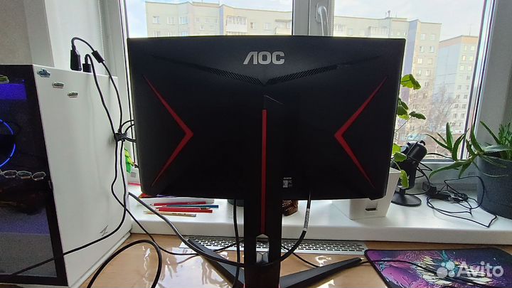 Игровой монитор,AOC 24 165hz, Full HD, 1ms