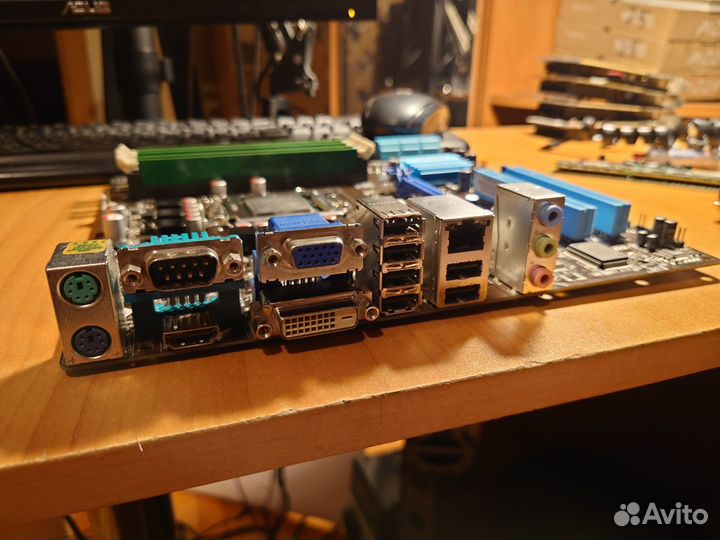 Материнская плата asus P7H55-M SI + I3-550 + 8GB