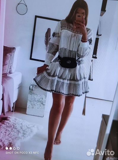 Платье Zara cos lime