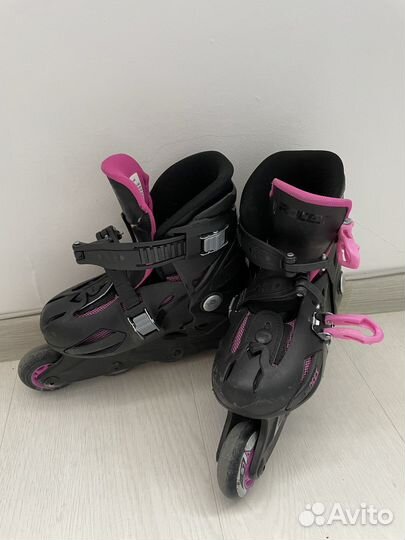 Роликовые коньки детские раздвижные