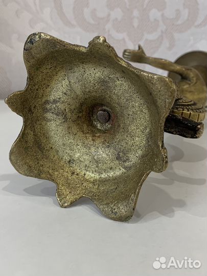 Подсвечник антикварный Нимфа