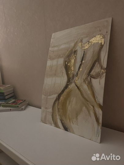 Интерьерная картина акрил поталь