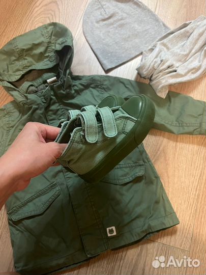 Куртка H&M и кеды