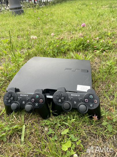 Sony PS3 3 джойстик 7игр прошитых