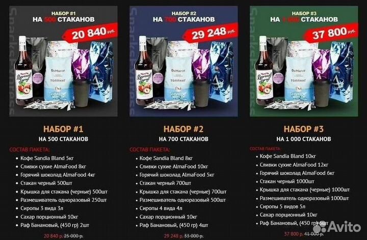 Сироп для кофе. Оптом