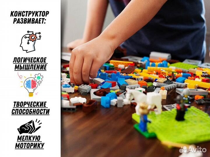 Конструктор lego minecraft Джунгли