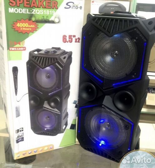 Колонка блютуз музыкальный центр