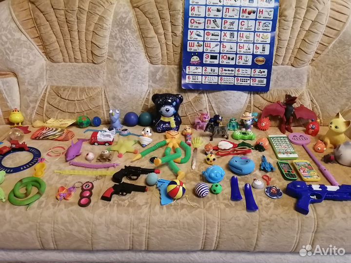 Игрушки развивашки пакетом