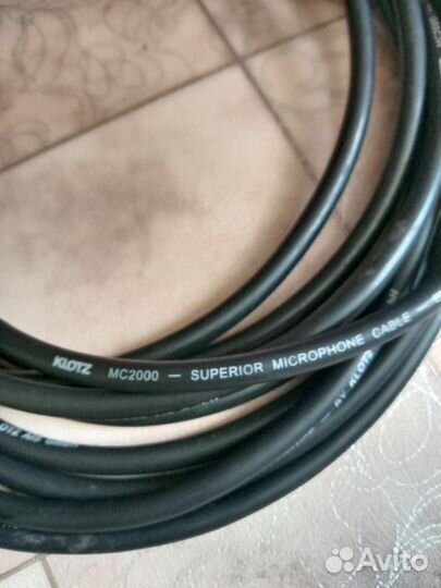 Микрофонный кабель xlr