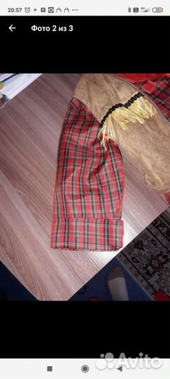 Новогодний костюм ковбоя 116-122