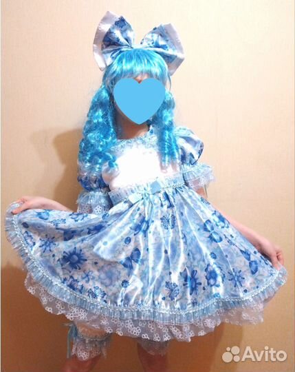 Костюм мальвины 110-116 рост