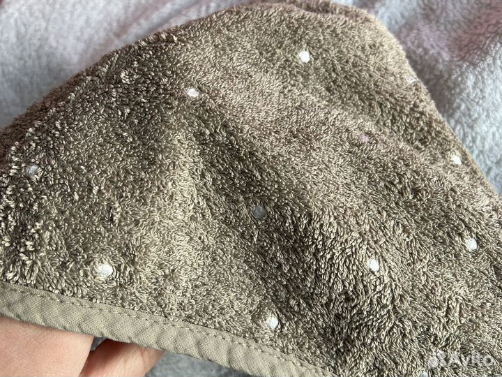 Полотенце уголок детское с капюшоном Икеа Ольскад