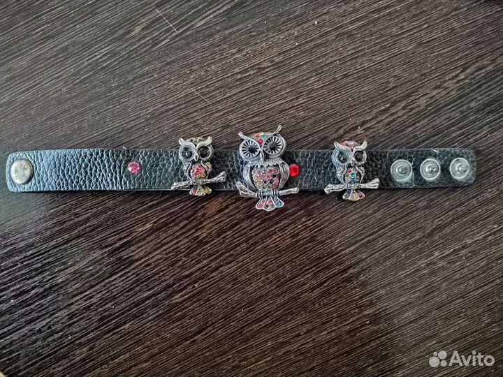 Браслет экокожа