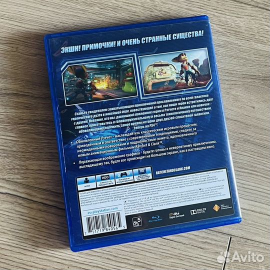 Игра Ratchet Clank ps4