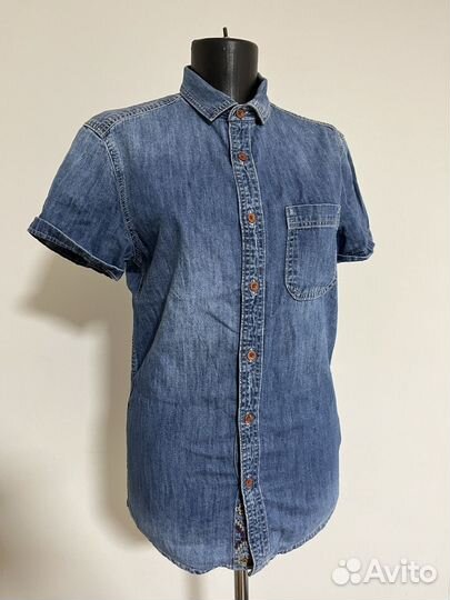 Рубашка под джинс Bershka XS
