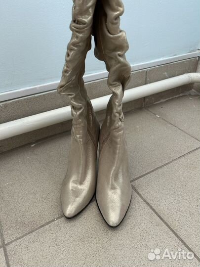 Сапоги демисезон 39 натуральные